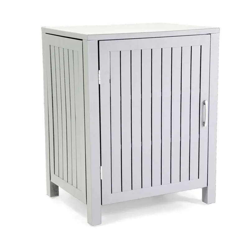 Mobile da esterno in alluminio bianco 70x54,5x90 cm Merkproduct