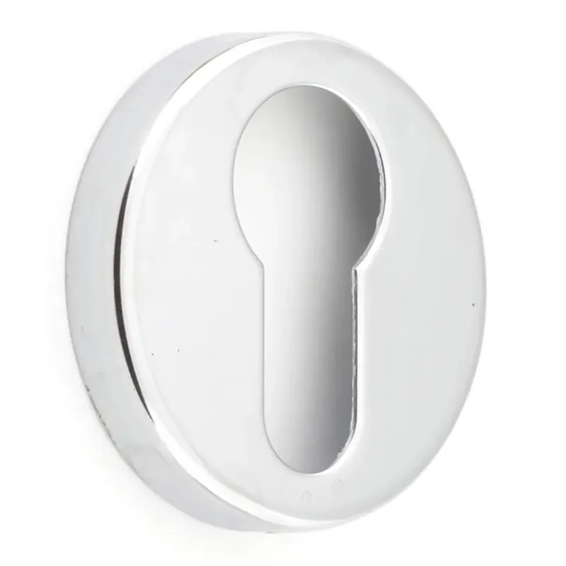 Coppia bocchette foro Yale tonda ottone cromato Aanbieding