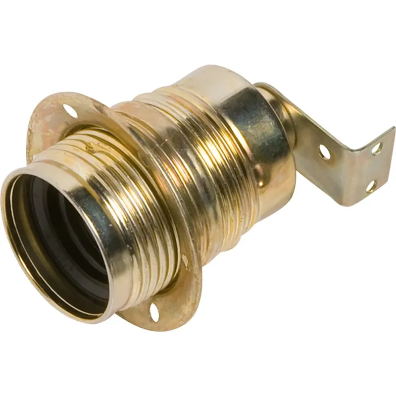 Premium Portalampada E27 OBI angolare ottone