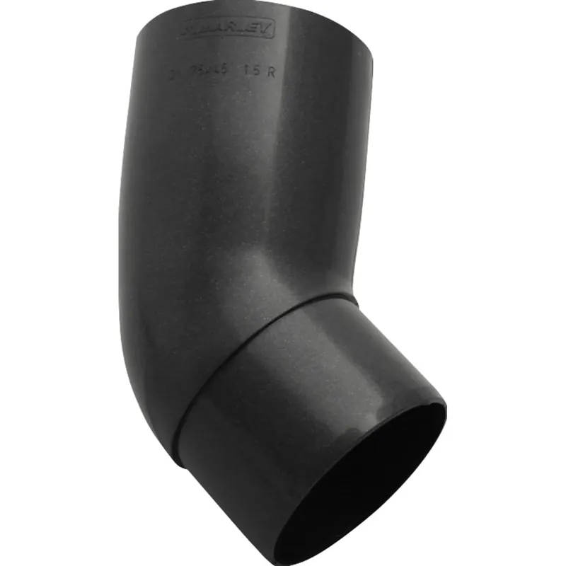 Curva pluviale Marley antralcite 45° Ø 75 mm Aanbieding