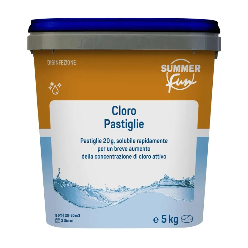 Beperkte Voorraad Cloro rapido pastiglie piscina cloro shock 20 gr 5 kg