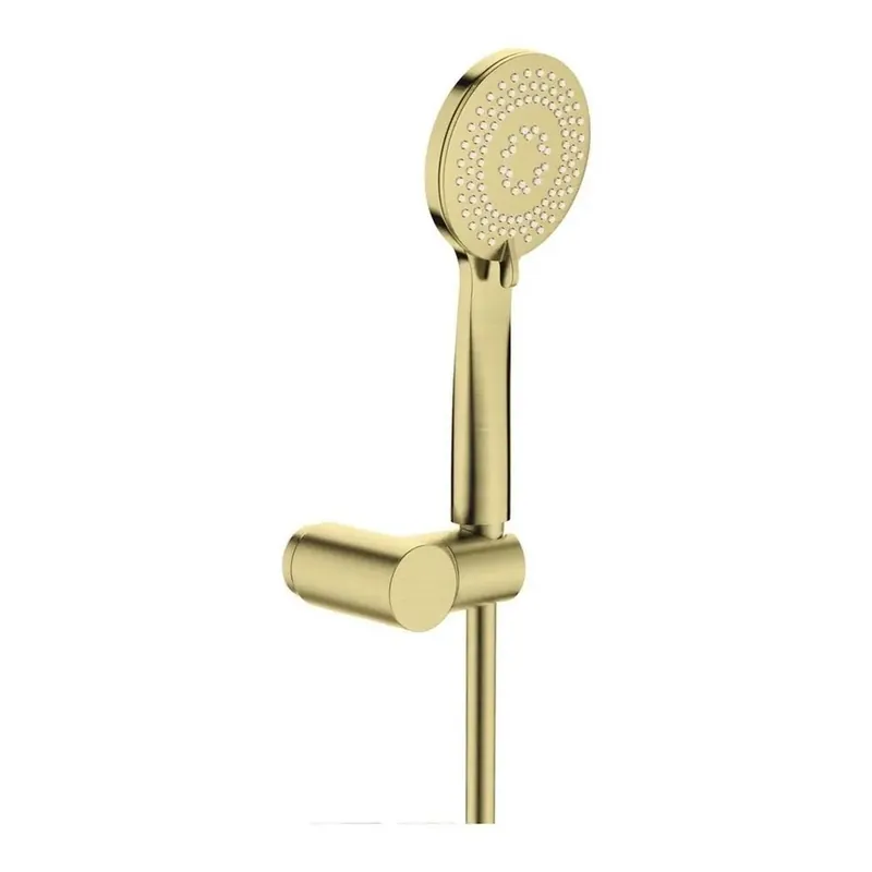 Aanbieding Set doccia Idrostile Rodas con supporto a parete oro spazzolato