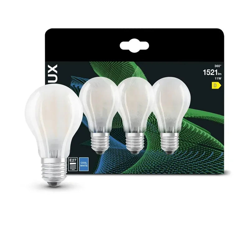 Alleen Vandaag Lampadine LED E27 smerigliate Bellalux 1521 lm bianco neutro 3 pz