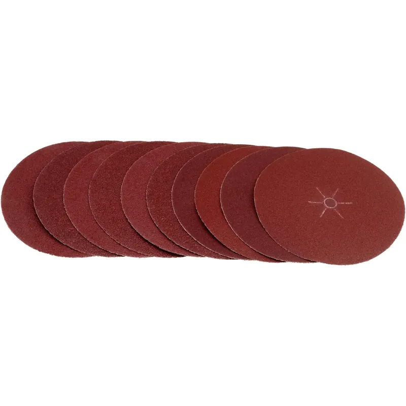 Set di dischi abrasivi per trapani LUX-TOOLS Ø 125 mm grezzo Shop Nu