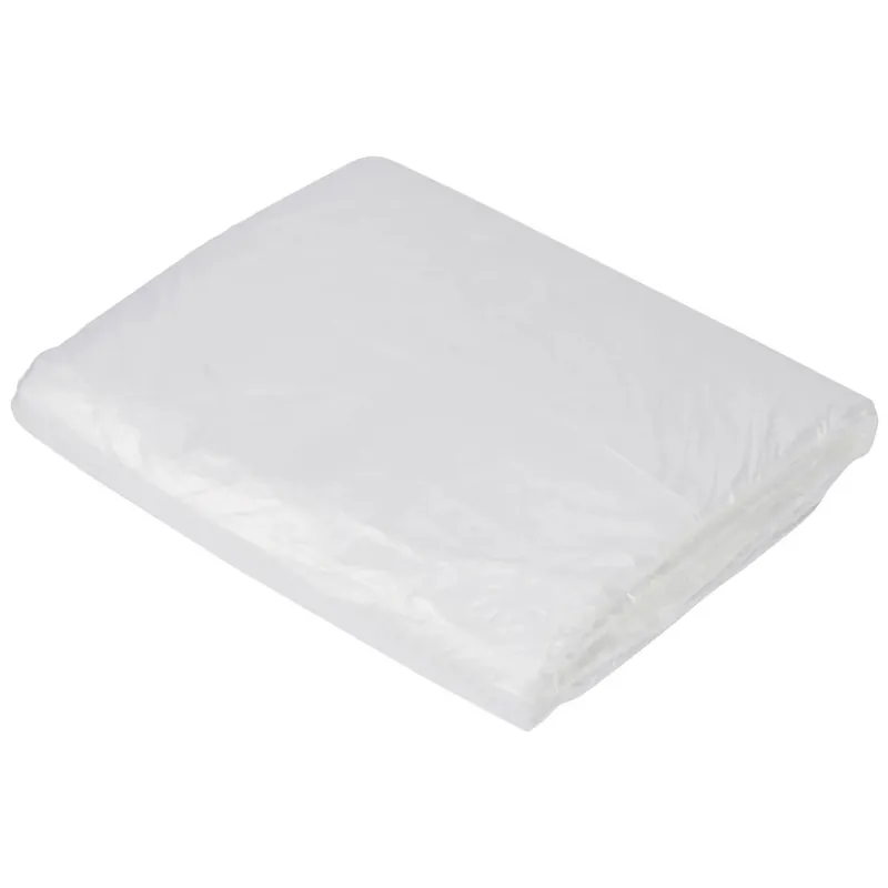 Set di 3 teloni di protezione medi in HDPE 4x5 m 60 m² bianco opaco Direct Beschikbaar