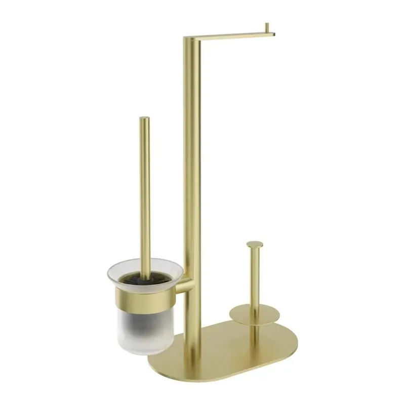 Gereduceerde Prijs Portarotolo 3 funzioni Idrostile 330x527 mm oro spazzolato