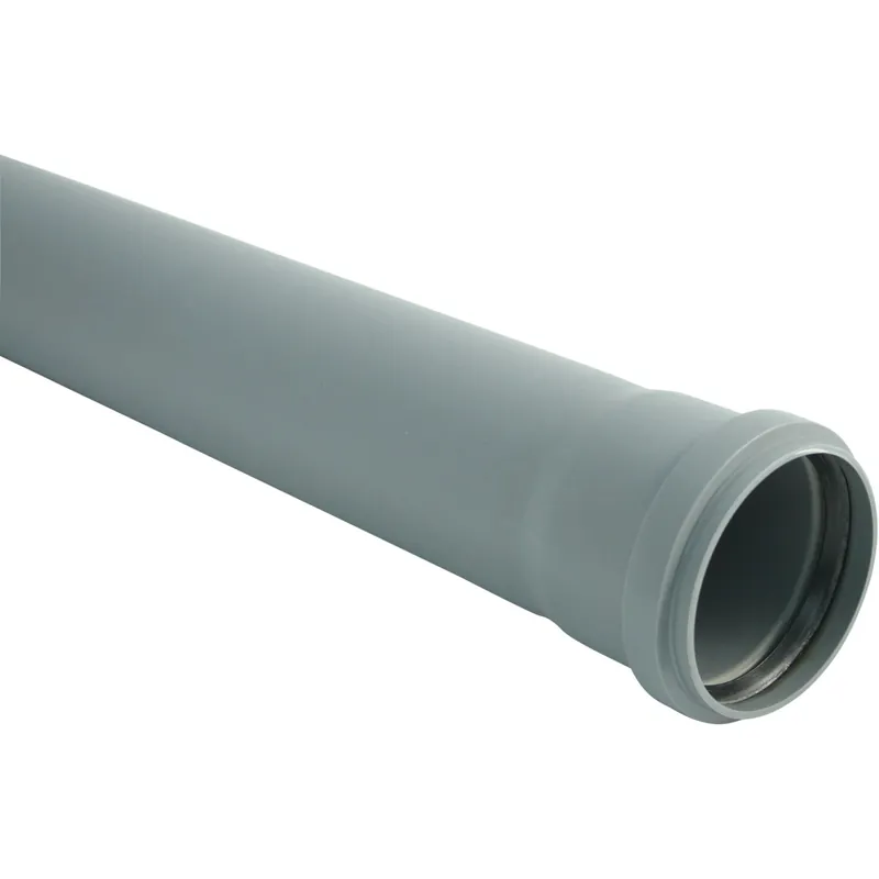 Finale Uitverkoop Tubo HT con manicotto a innesto DN 75 Grigio 150 mm Marley