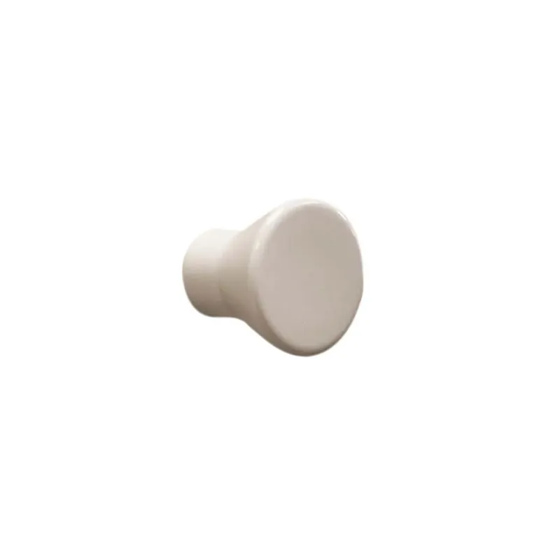 Seizoensaanbieding Set 2 pomoli in plastica Ø 22 mm bianco