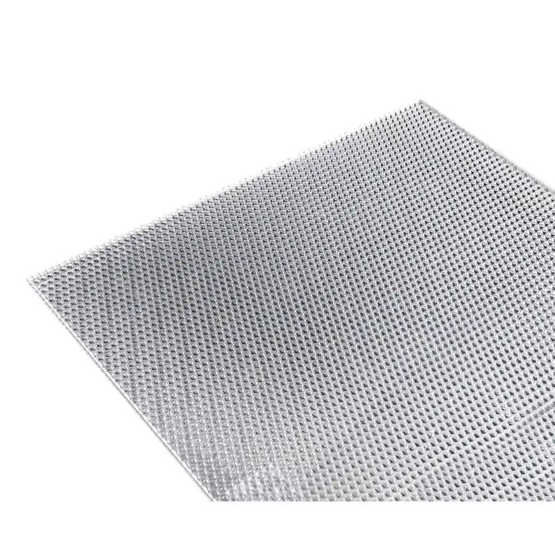 Beperkte Voorraad Lastra in vetro sintetico goffrato Microprisma Poliver 100x200cm sp 2,5 mm trasp