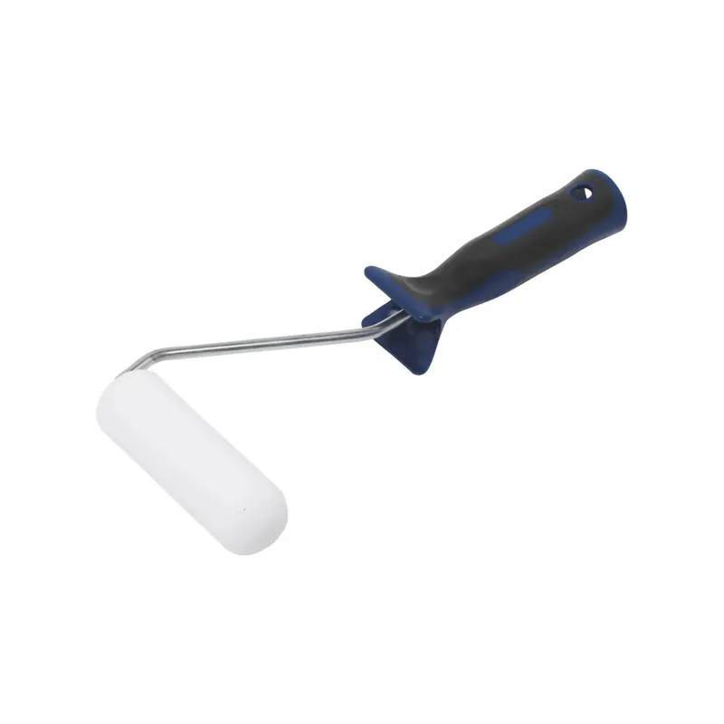 Rullo in schiuma convesso impugnatura Soft LUX-TOOLS nero-blu 10 cm Ø 15 mm Laatste Versie