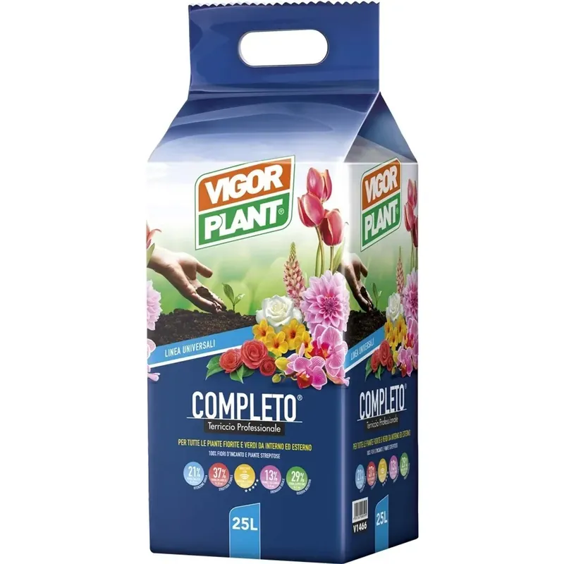 Terriccio professionale completo Vigorplant 25 l Direct Beschikbaar