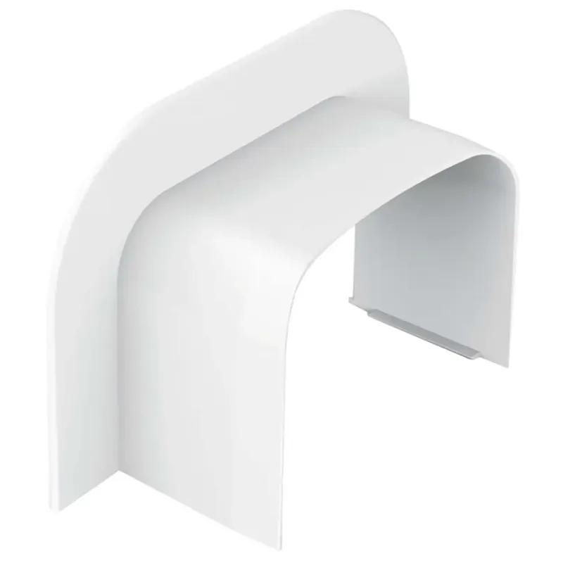 Gratis Retour Passaggio a muro per canalina Bianco puro 80x60 mm