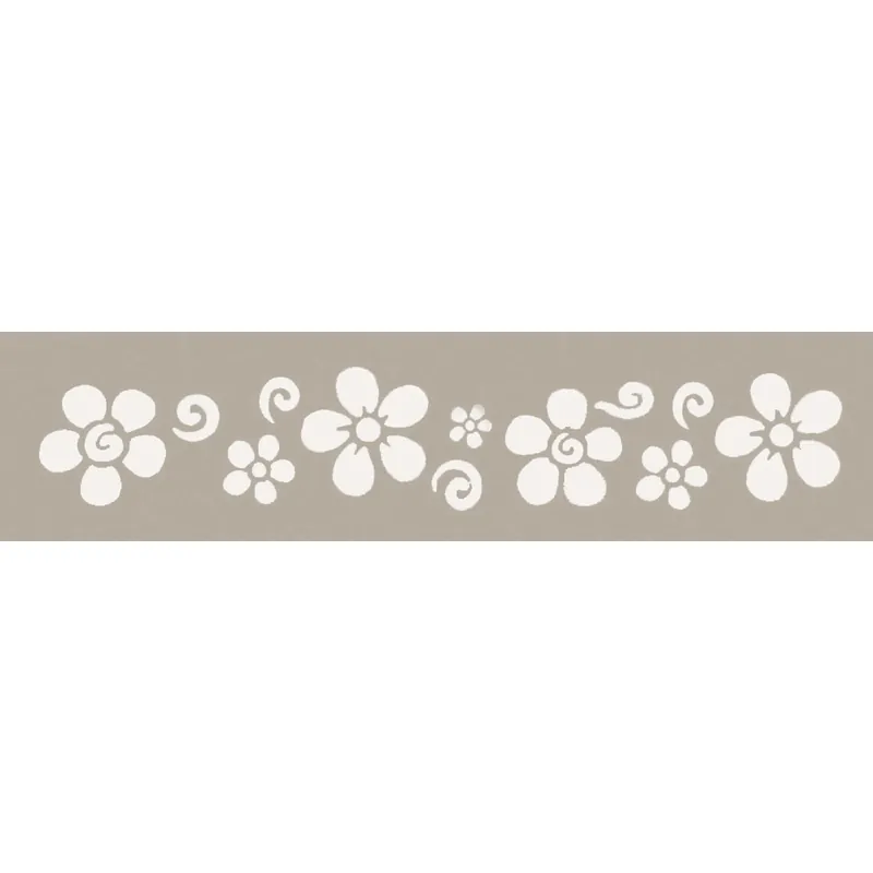 Stencil decorativi Mini Borders To-Do Fiori n.300 5x25 cm Koopje