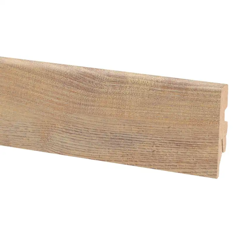 Battiscopa in MDF in castagno H 6 cm Direct Verzonden