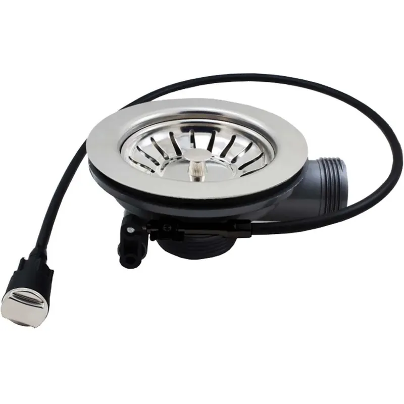 Filtro 3,5" per sifone di scarico automatico per lavelli in acciaio inox Beperkte Voorraad
