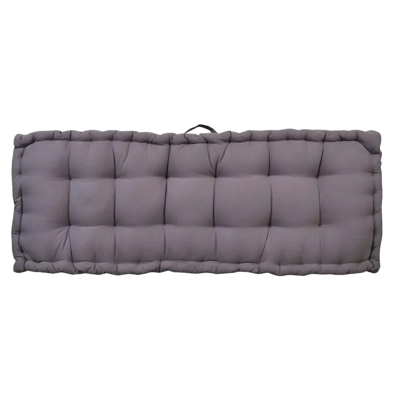 Cuscino da pavimento Futon colore grigio 40x120 cm Koop Vandaag