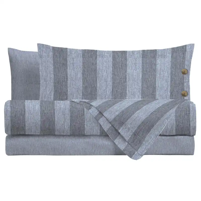Betrouwbaar Completo letto matrimoniale 240x290 cm austin blue