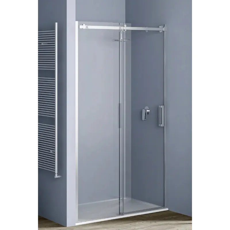 Korting Porta scorrevole doccia lato dx fumè 200x160 cm