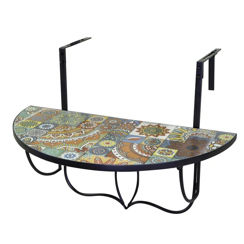 Goedkoop Mensola mosaico Galatone in metallo 74x38/61 cm H 57 cm