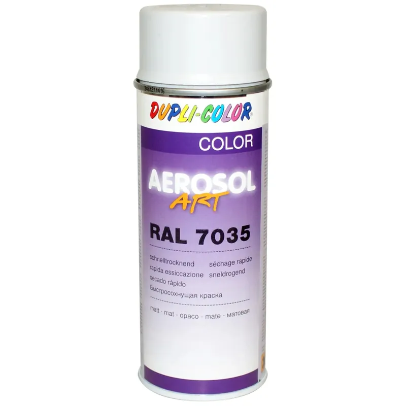 Vernice spray Dupli-Color Aerosol Art RAL 7035 Grigio chiaro opaco 400 ml Koop Online