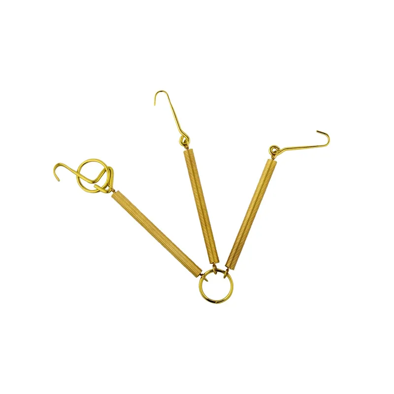 Gancio a molla per piatto ottone 260-340 mm 1 pz Dagaanbieding
