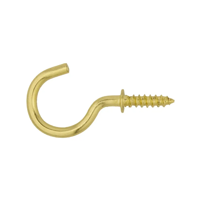 Occhiolo aperto con battuta acciaio ottonato 2,7x38 mm 2 pz Fabrieksprijs
