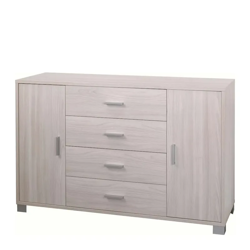 Mobile cassettiera in kit Sarmog 4 cassetti 112x70x41 cm olmo chiaro Voordeelprijs