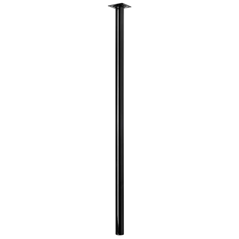 Gamba da tavolo Hettich nera Ø 30 x 800 mm Express Levering