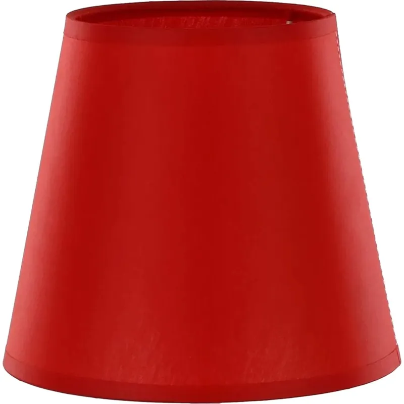 Paralume per lampada da tavolo 1xE27 160x185x185 mm rosso Shop Nu