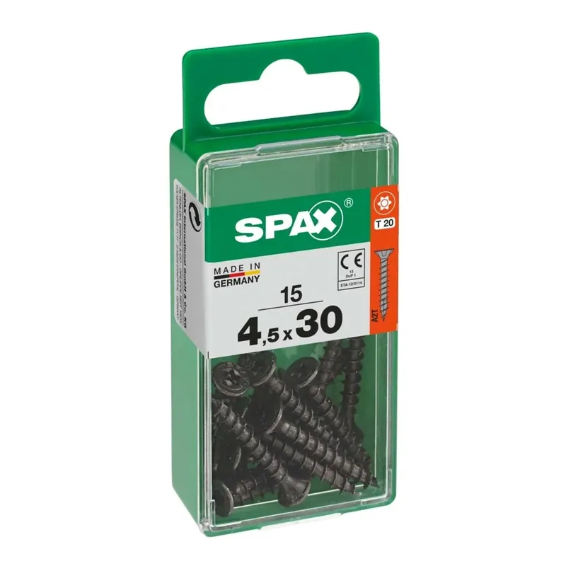 Meest Verkocht Vite Spax testa multipla svasata t-star plus t20 zincatura nera s 15 pz