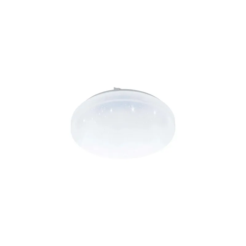 Plafoniera LED Frania 1350 lm bianco neutro effetto cristallo Ø 28 cm Dagaanbieding