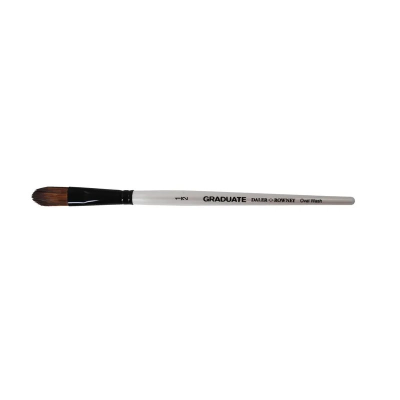 Pennello lingua di gatto Daler-Rowney Graduate pony e fibre sintetiche 1/2 Meest Verkocht