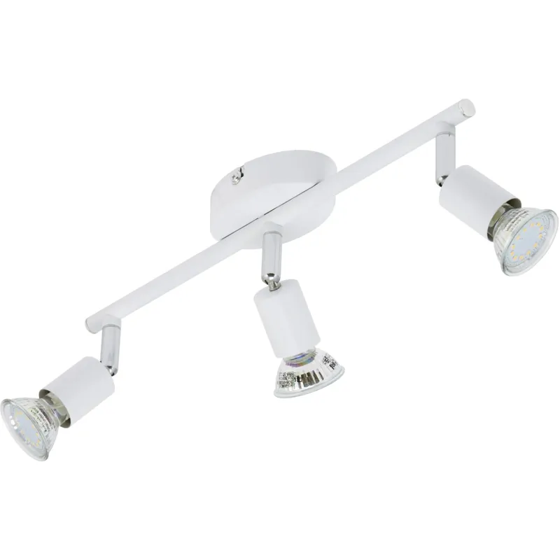 Aanbieding Lampada a 3 faretti spot LED Picco bianco 3 W