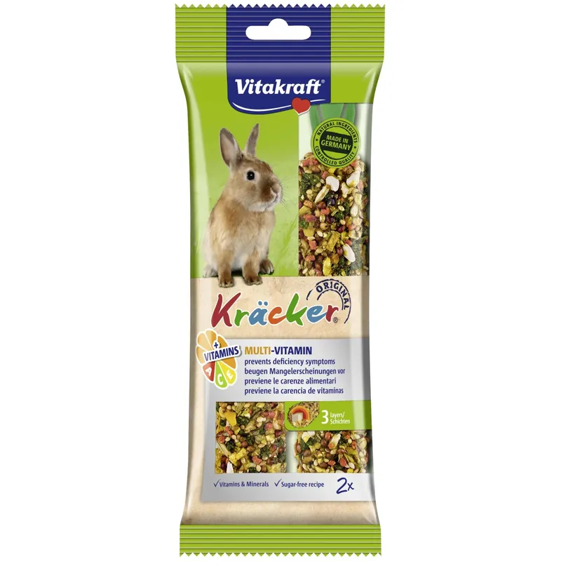Voordeelprijs Snack per conigli nani Kracker Multivititamin 112 g