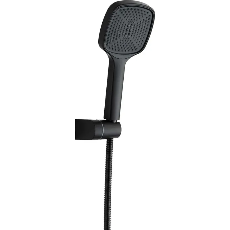 Superprijs Set doccia Idrostile con supporto a parete nero