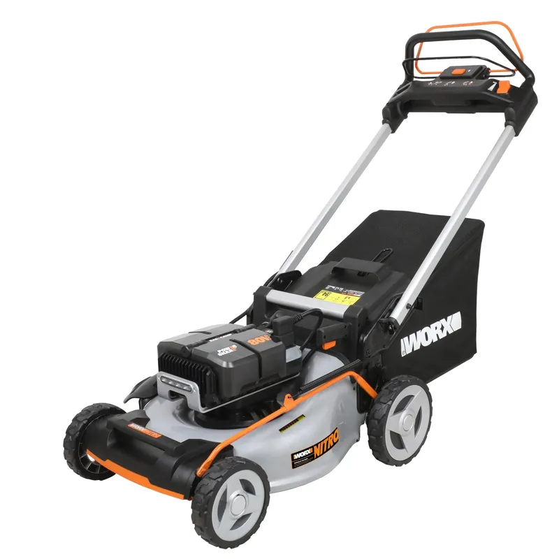Korting Tagliaerba a batteria Worx Nitro WG761E 80 V 4 Ah L taglio 51 cm