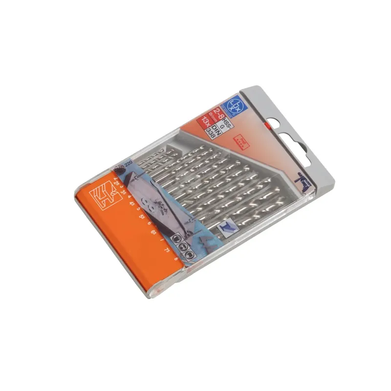Superprijs LUX-TOOLS set punte per metallo HSS-G 2 mm - 8 mm 13 pz
