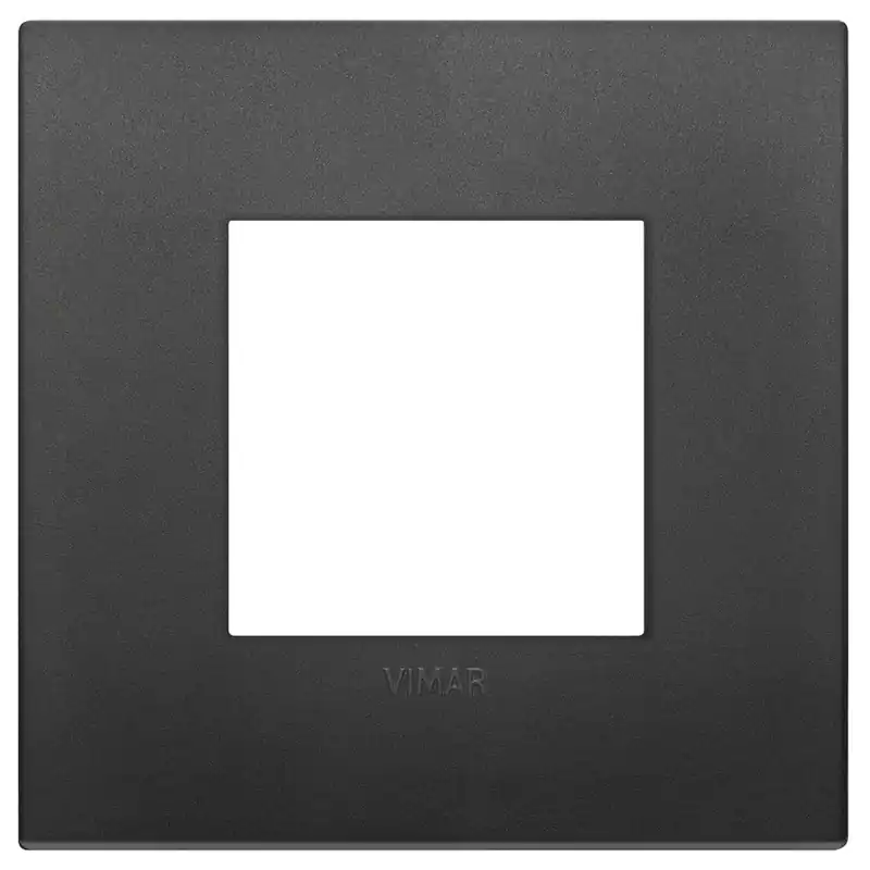 Fabrieksprijs Placca due moduli Vimar Classic nero