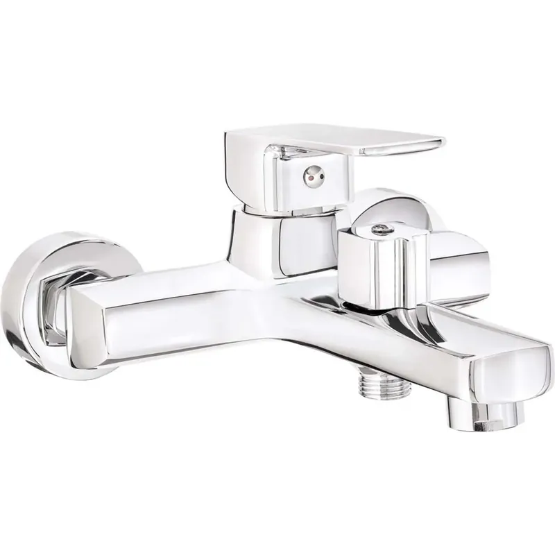 Rubinetto per vasca a parete Santa Clara cromo Dagaanbieding