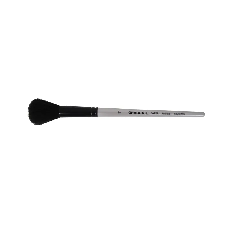 Rechtstreeks Van De Fabrikant Pennello tondo Daler-Rowney Graduate setole di capra naturale 1"
