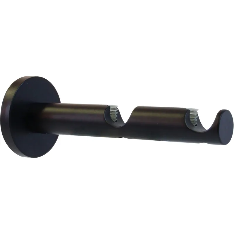 Direct Beschikbaar Supporto bastone tenda Function a 2 vie nero Ø 2 x 12 cm