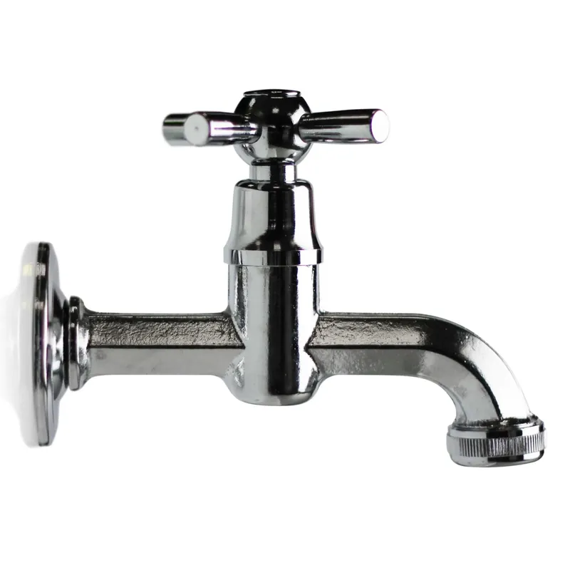 Goedkoop Rubinetto da esterno ornamentale in ottone cromato R7 C 13 mm (1/2")