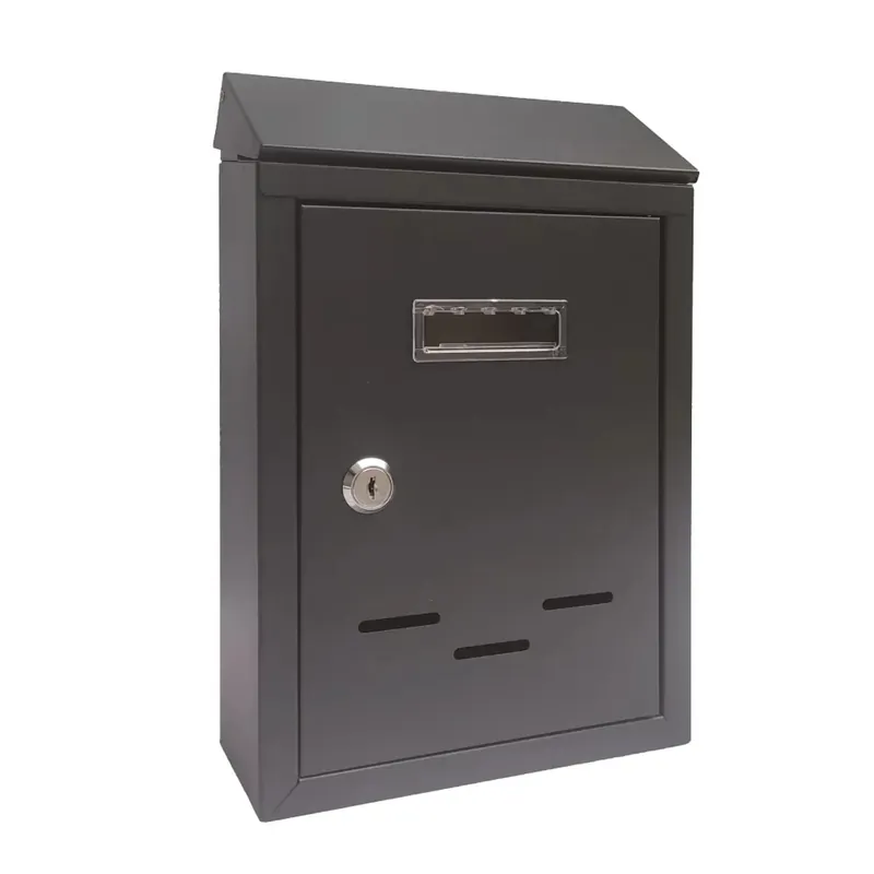 Cassetta postale in lamiera Basic 180x260x60 mm nero Koop Vandaag