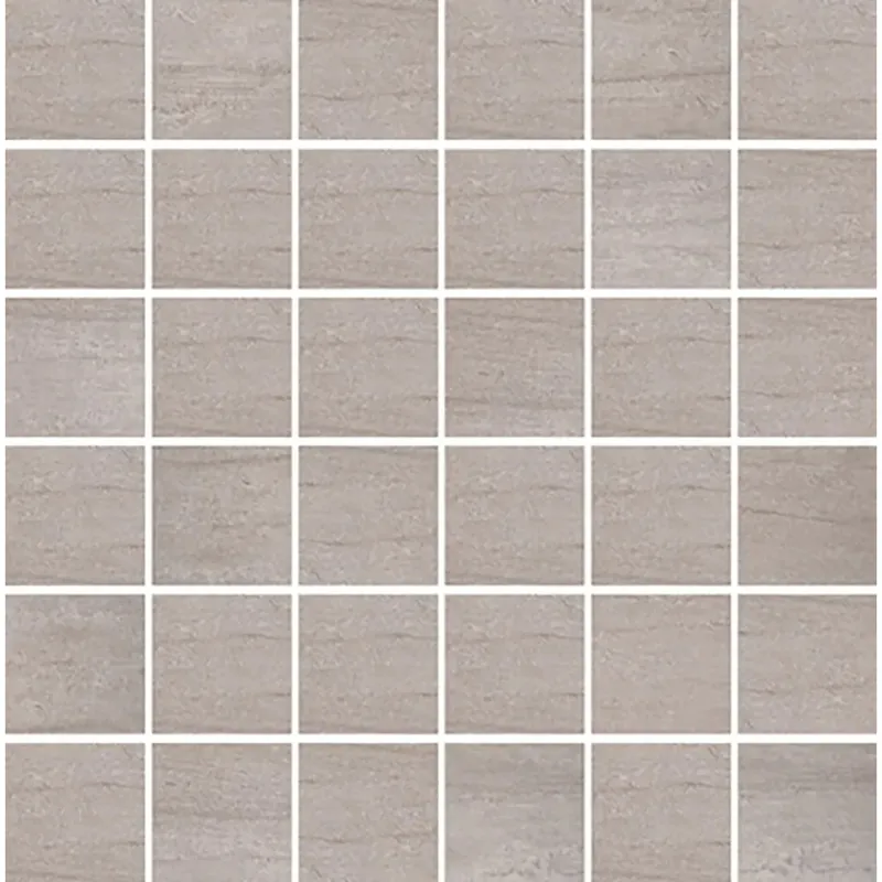 Rivestimento in gres porcellanato Pilatus mosaico taupe 5x5 cm Actieprijs