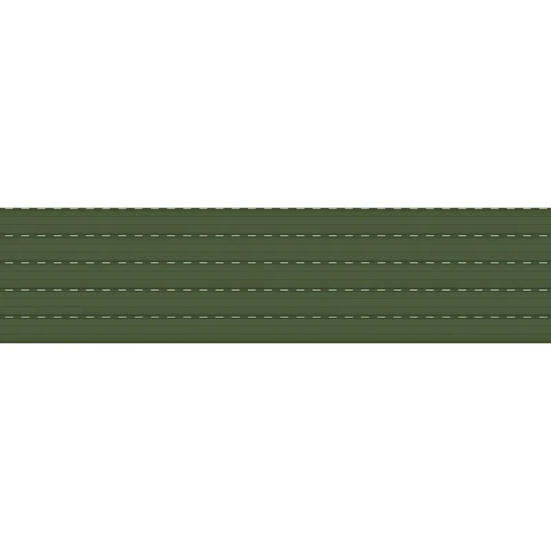 Meest Verkocht Stecche tapparella PVC Roma aggiuntive L 173 x H 27,5 cm verde