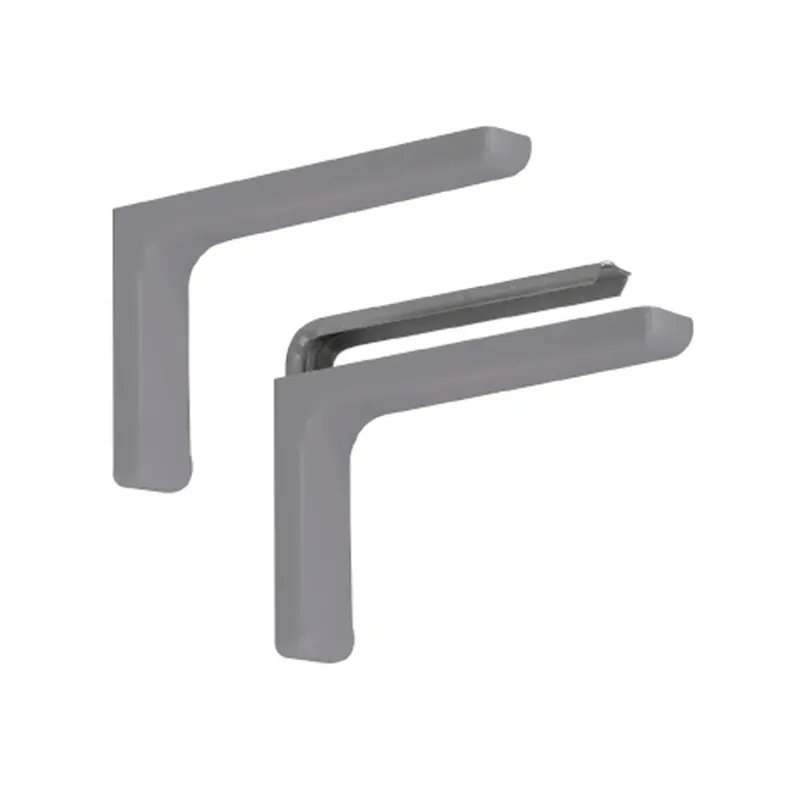 Reggimensola acciaio con copertura argento 120 x 80 x 26 mm Populair