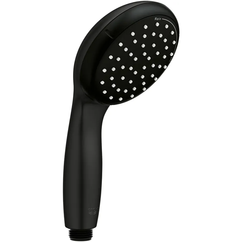 Soffione doccia Grohe Vitalio Start 100 nero 2 getti Lage Kosten