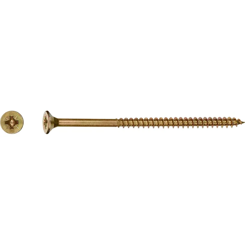 LUX-TOOLS Vite universale LUX-TOOLS testa svasata piana Ø 6x100 mm Pozidriv 10 Hete Deal