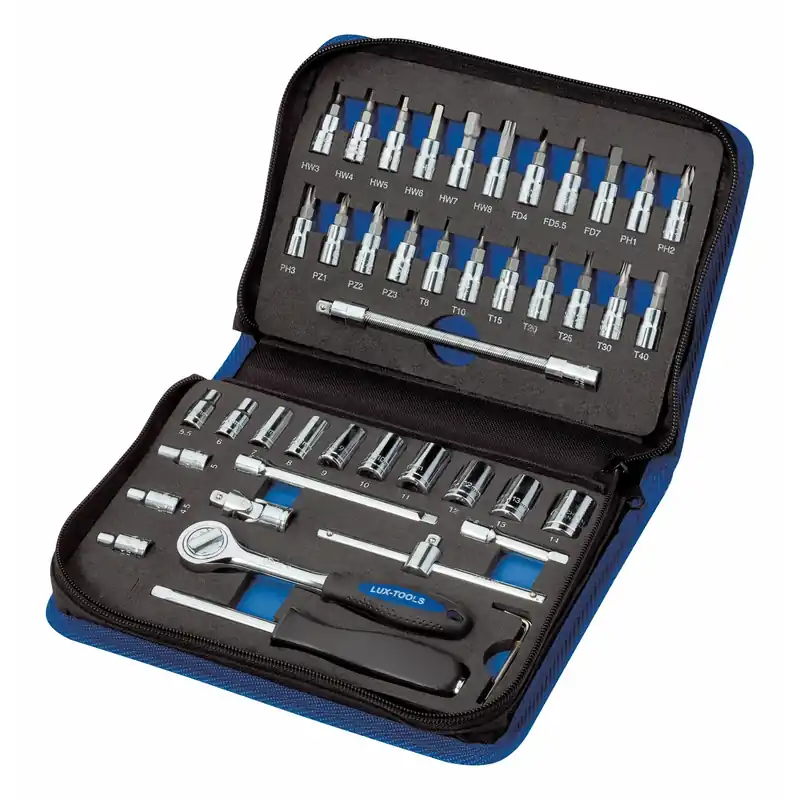 Chiavi a bussola LUX-TOOLS Classic 45 pz Nieuw