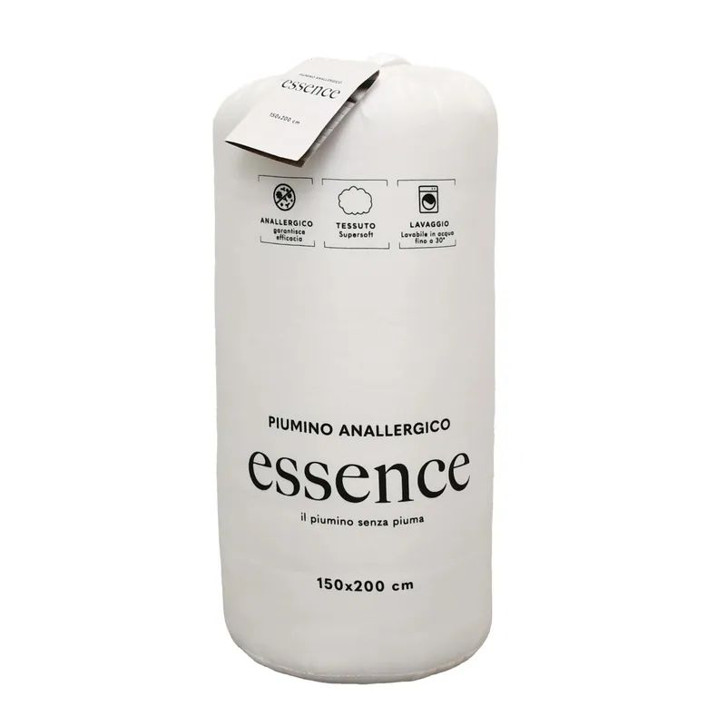 Piumino Essence matrimoniale bianco Beperkt Aanbod